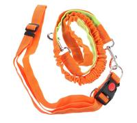 TOYZFRIENDY Elastic Buffer Dog Running Leash with Buckle Reflective Safety Strap Nylon for Night Walks and Active Pets