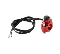 TOYZFRIENDY Emergency Engine Stop Start Switch Button for Motorcycle Atv Dirt Bike Handlebar Mounted Start Button with Easy Installation Versatile Off-road Vehicle Kill Switch in Red