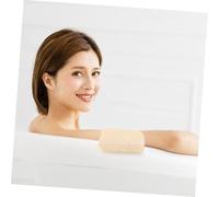 TOYZFRIENDY Ergonomic Exfoliating Bath Sponge Loofah Body Scrubber African Net Cloth for Deep Skin Cleansing Comfortable Grip Shower Scrubber Suitable for Adult Full Body Use