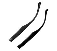 TOYZFRIENDY Eyeglasses Replacement Temples Glasses Repair Parts Anti-collision and Wear-resistant Eyewear Arms for Broken Frame Fixing Bright Black