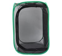 TOYZFRIENDY Foldable Insect Cage with Green Frame Translucent Mesh Butterfly Habitat for Plant Observation and Insect Breeding Portable Ventilated Net Box for Science Experiments and Gardening