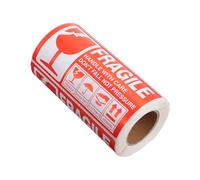 TOYZFRIENDY Fragile Pack Sticker Strong Adhesive Handle with Care Warning Label for Shipping Boxes Cartons Pallets Glass Paper Scratch and Oil Resistant Packing Caution Stickers