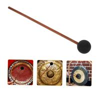 TOYZFRIENDY Friction Gong Mallet with Long Wood Handle Whale Singing Resonant Percussion Instrument Mallet for Meditation Yoga Music Teaching Compact and Easy to Carry