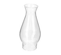 TOYZFRIENDY Glass Kerosene Lamp Cover for Outdoor Camping Craft Oil Lamp Chimney with Easy Installation Decorative Glass Shade for Home Store Wall Light and Vintage Lantern Use