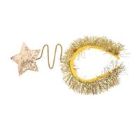 TOYZFRIENDY Glitter Lightweight Golden Star Hairband for Boys and Five-Pointed Star Headpiece for Parties Birthdays and Special Events