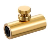 TOYZFRIENDY Golden Adjustable Cello Wolf Note Mute Suppressor Metal Tube for Wolf Tone Reduction Easy to Wear and Tighten Instrument Accessory for Practice and Performance Gold