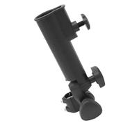 TOYZFRIENDY Golf Cart Umbrella Holder Portable Lightweight Plastic Stand for Rounded Handles Easy to Install Trolley Golf Cart Accessory