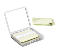 TOYZFRIENDY Green Tea Facial Oil Absorbing Sheets with Mirror Case Portable Makeup Blotting Paper for Oily Skin Oil Control Film for Men and Women Compact and Residue Mattifying Paper for Face