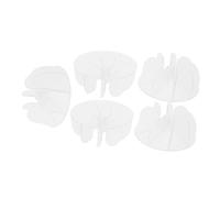 TOYZFRIENDY Hair Dryer Plastic Fan Replacement Blades 5pcs Universal Salon Hairdryer Accessory Compatible with Ac Motor for Home and Professional Styling