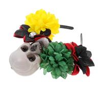 TOYZFRIENDY Halloween Skull Rose Headband Cosplay Accessory Comfortable Headdress for Women Party Masquerade Carnival Photo Props Material