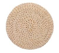 TOYZFRIENDY Hand Woven Straw Tatami Floor Cushion Thick Meditation Seat Pad for Bedroom Living Yoga Rustic Natural Sitting Mat