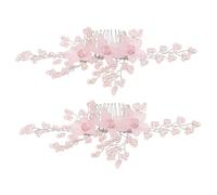 TOYZFRIENDY Handcrafted Bridal Hair Comb Lightweight Decorative Acrylic Crystal Wedding Headpiece Accessories for Brides Bridesmaids Comfortable Elegant Design