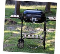 TOYZFRIENDY Heavy Duty Rubber Grill Wheel Replacement for Bbq Cart Outdoor Cooking Camping Picnic Sturdy Rotation Swivel Wheel Easy Install Utility Cart Roller