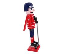 TOYZFRIENDY Hockey Player Nutcracker Figure Christmas Nutcracker Soldier Decoration Sports Themed Xmas Table Centerpiece for Home Desktop Display