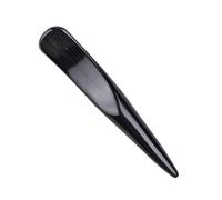 TOYZFRIENDY Horn Scraping Plate and Guasha Rod Massage Tool Solid Black Half-Horn Scraping Stick for Body Therapy and Muscle Relaxation