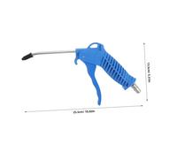 TOYZFRIENDY Industrial Air Blow Gun with Extended Metal Nozzle Pneumatic Compressor Accessories for Dust Cleaning and Keyboard Air Spray Easy Operation