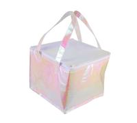 TOYZFRIENDY Insulated Food Bag Large Thermal Grocery Pouch with Handle Design for Hot and Cold Food Storage Wear-Resistant Material Portable for Shopping Picnic Travel Beach Use