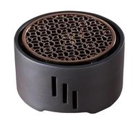 TOYZFRIENDY Japanese Style Hollow Teapot Warmer Base Metal Heating Stand with Non-slip Bottom for Home Office Use Multi-function Tea Coffee Milk Warmer and Decorative Stove