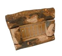 TOYZFRIENDY Large Capacity Wooden Rabbit Feeder Rack for Hay Guinea Pigs and Small Animals Pet Food Dispenser Holder for Cages Easy to Install Animal Feeding Accessory