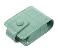 TOYZFRIENDY Lipstick Bag with Mirror Small Cosmetic Pouch for Women Travel Makeup Organizer Portable Lipstick Purse with Built Mirror for School Office Jewelry Keys Storage