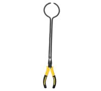 TOYZFRIENDY Long Crucible Tongs Portable Lightweight Crucible Pliers with Ergonomic Grip for Jewelry Melting Casting and Laboratory Beaker Clamping Tool