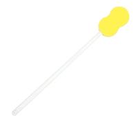 TOYZFRIENDY Long Handle Back Scrubber for Shower Gentle Exfoliating Bath Brush with Sponge Body Cleaner for Hard to Reach Areas Including Back Legs Feet Reusable and Easy to Rinse