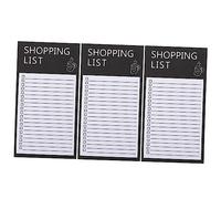 TOYZFRIENDY Magnetic Grocery List Notepad Books Tearable Shopping Planning Pads for Weekly Meal Prep and Practical Organization with Creative Simple Design