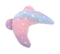 TOYZFRIENDY Medium U-shaped Calming Cat and Dog Neck Pillow for Small Pets, Glow-in-the-dark Comfort Cushion for Indoor Sleeping and Animal Relaxation