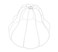 TOYZFRIENDY Metal Lamp Shade Frame Palace Style Iron Wire Cage for Table and Pendant Lights Easy DIY Assembly Classic Vintage Design for Home Decor and Creative Lighting