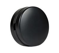 TOYZFRIENDY Metal Resistance Headphone Storage Case Portable Box Anti-pressure Anti-fall Sturdy Earphone Organizer for Travel Outdoor Activities Black