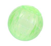 TOYZFRIENDY Mini Green Hamster Exercise Ball for Small Pets Rotating Rolling with Smooth Sturdy Plastic Easy to Disassemble and Clean for Pet Fitness and Mental Stimulation