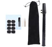 TOYZFRIENDY Mini Saxophone 11-Hole Pocket Sax in C Key Three-Color Resin Reeds, Mouthpiece, Pad and Carry Bag - Portable Beginner Sax for and Music Learning