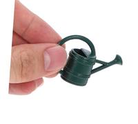 TOYZFRIENDY Miniature Iron Watering Can Model Small Garden Pot Vintage Style Dollhouse Kettle for Micro Landscaping Decor Indoor Outdoor Mini Gardening Tools
