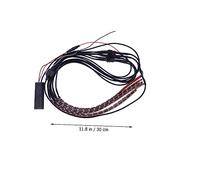 TOYZFRIENDY Motorcycle LED Light Strips Colorful Neon Bar Multi-color Atmosphere Lights for Bikes Cars Outdoor Use