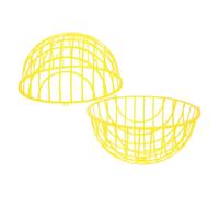 TOYZFRIENDY Movable Circular Plastic Chicken Coop Cage 30cm Rollable Outdoor Poultry Shelter Safe Bunny Rabbit Duck Enclosure for Backyard Small Animals