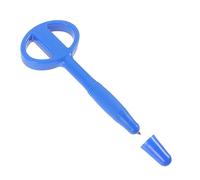 TOYZFRIENDY Multi Use Safety Signature Pen for Prison Use Flexible Handheld Design with Retractable Tip Ergonomic Swallowing Writing Tool for Investigations and Cap Random Color