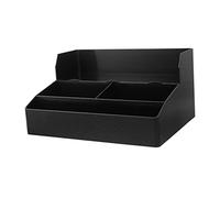 TOYZFRIENDY Multifunctional Paper Cup Rack with Tissue Box and Coffee Bag Storage Practical Organizer for Disposable Cups Tea Bags Napkins Suitable for Coffee Shops and Bars