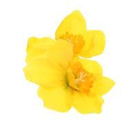 TOYZFRIENDY Narcissus Hairpin Set 2 Pieces Vintage Floral Bobby Pins Yellow Daffodil Hair Clips for Bangs Women Wedding Party Hair Accessories