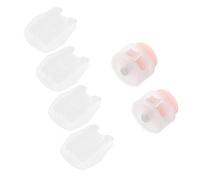 TOYZFRIENDY No Tie Shoelace Buckles for Plastic Double Hole Cord Locks for Drawstrings Elastic Shoe Lace Ends Fixator Comfortable Shoe Lace Locks