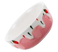 TOYZFRIENDY Non-slip Small Ceramic Hamster Food Bowl with Design Lightweight Pet Feeding Dish for Guinea Pigs Rabbits and Small Animals Decorative and Practical Food Container