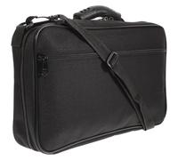 TOYZFRIENDY Oboe Storage Case and Canvas Bag Set in Black Pu Material with Comfortable Touch and Smooth Surface Featuring Internal Slot Design for Portable and Secure Instrument Storage