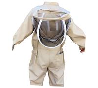 TOYZFRIENDY One Piece Beekeeping Protective Suit with Integrated Veil and Gloves Full Body Coverage Breathable Xl for Men and Women Beekeepers Essential Beekeeper Costume for Enhanced Safety
