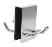 TOYZFRIENDY Over The Door Stainless Steel Hook Double Sides Heavy Duty Door Hanger for Jackets Towels Coat Storage No Drilling Nail
