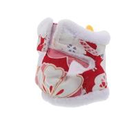 TOYZFRIENDY Parrot Flight Suit with Diaper for Small Birds Warm Fabric Bird Clothes in Red M Parakeet Clothing Flight Suit for Cockatiels