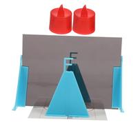 TOYZFRIENDY Physics Optics Reflection Experiment Kit Plastic Plane Mirror Teaching Tool for Middle School Science Lab and Easy to Use Optical Science Equipment