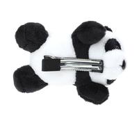 TOYZFRIENDY Plush Panda Hairpin Clip for Women Soft Cartoon Hair Decoration Barrette for Thick Thin Hair Adorable Birthday Party Accessory