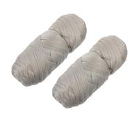 TOYZFRIENDY Polypropylene Wig Wire 2pcs Light Grey Braid Hair Line Natural Women Styling Wig Accessory for Braiding and Hair Extensions Use