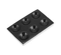 TOYZFRIENDY Porcelain Reaction Plate Chemical Experiment Board with High Light Transmittance for Qualitative Analysis and Color Precipitation Tests Chemistry Teaching and Laboratory Use