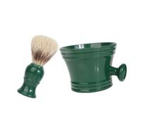 TOYZFRIENDY Portable Beard Shaving Brush and Soap Bowl Kit for Men Travel-friendly Grooming Tool for Taming and Styling Facial Hair Compact Shaving Soap Cup for Daily Beard Care and Neat