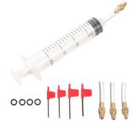 TOYZFRIENDY Portable Bike Brake Bleed Set with Efficient Oil Injection System Hydraulic Bicycle Brake Repair Tool Kit for Quick Maintenance and Emergency Fix Suitable for Beginners and Outdoor